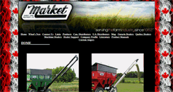 Desktop Screenshot of marketfarmequipment.com